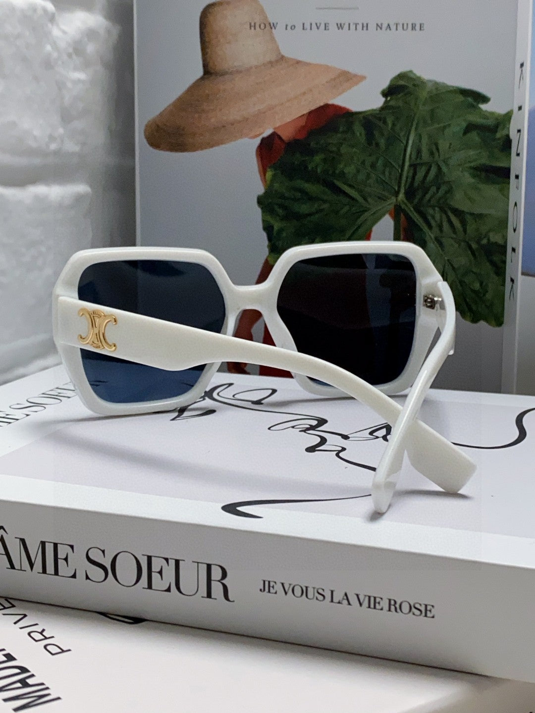 Celine Square Black Lens Sunglasses for Men & Women - 486937 - detail image 2