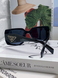 Prada Square Blue Lens Sunglasses for Women - 382692