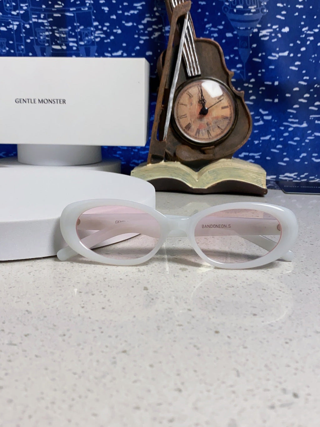Gentle Monster BANDON Round Silver Lens Sunglasses for Men & Women - 416463 - detail image 9