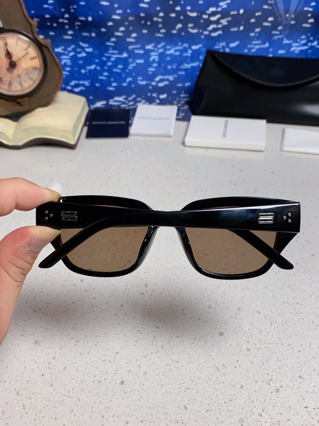 Gentle Monster TR1088 Square Silver Lens Sunglasses for Women - detail image 5