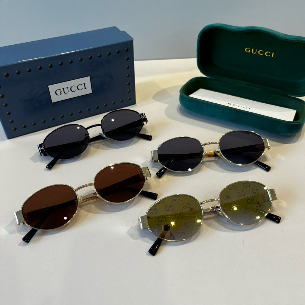 Gucci Oversized Silver Lens Sunglasses for Women - 997671 - detail image 9