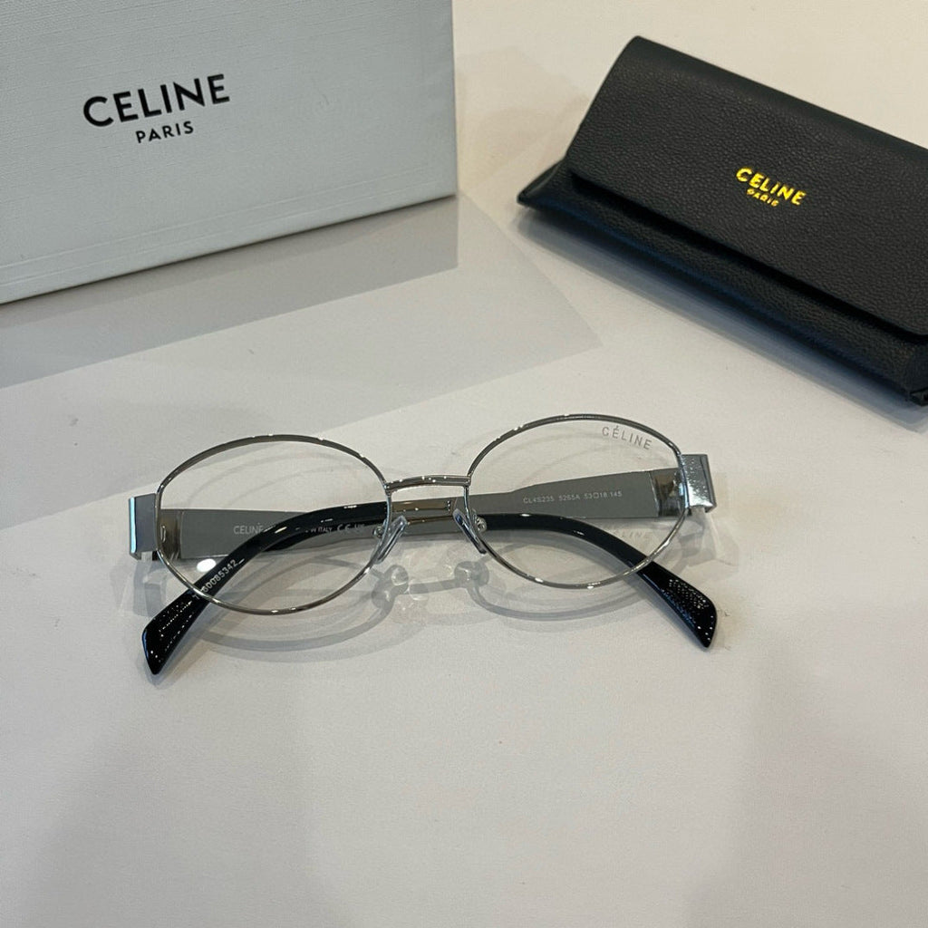 Celine Cat-Eye Silver Lens Sunglasses for Men & Women - 358308 - detail image 4