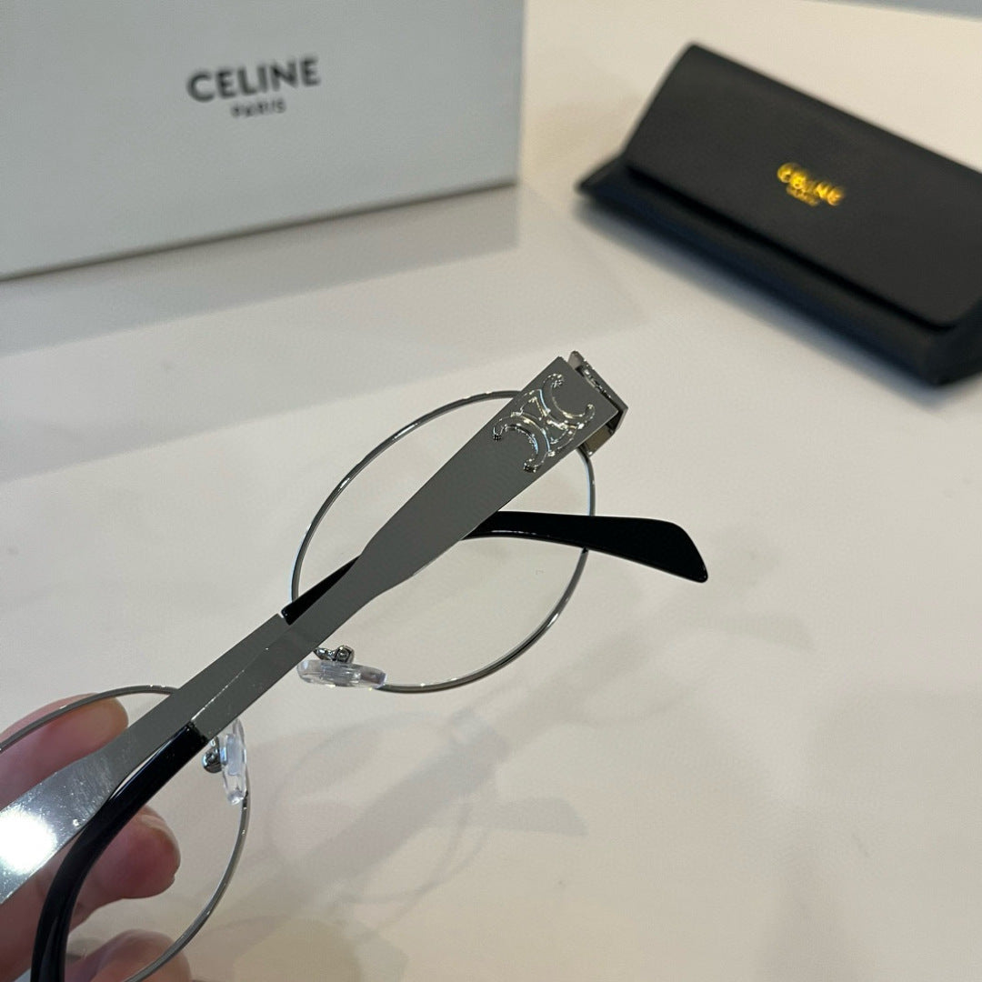 Celine Cat-Eye Silver Lens Sunglasses for Men & Women - 382519 - detail image 7