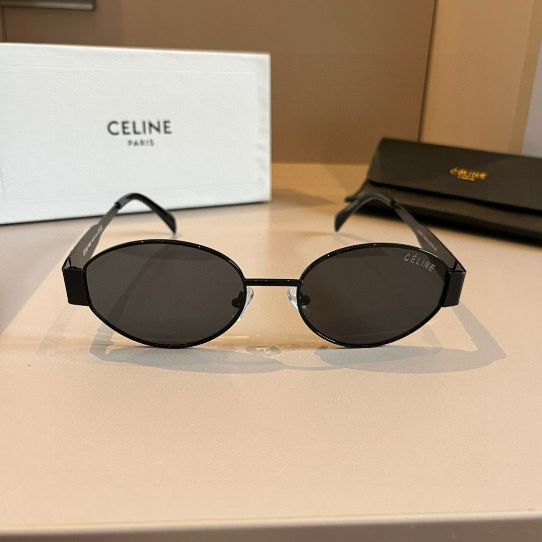 Celine Cat-Eye Silver Lens Sunglasses for Men & Women - 382522 - detail image 3