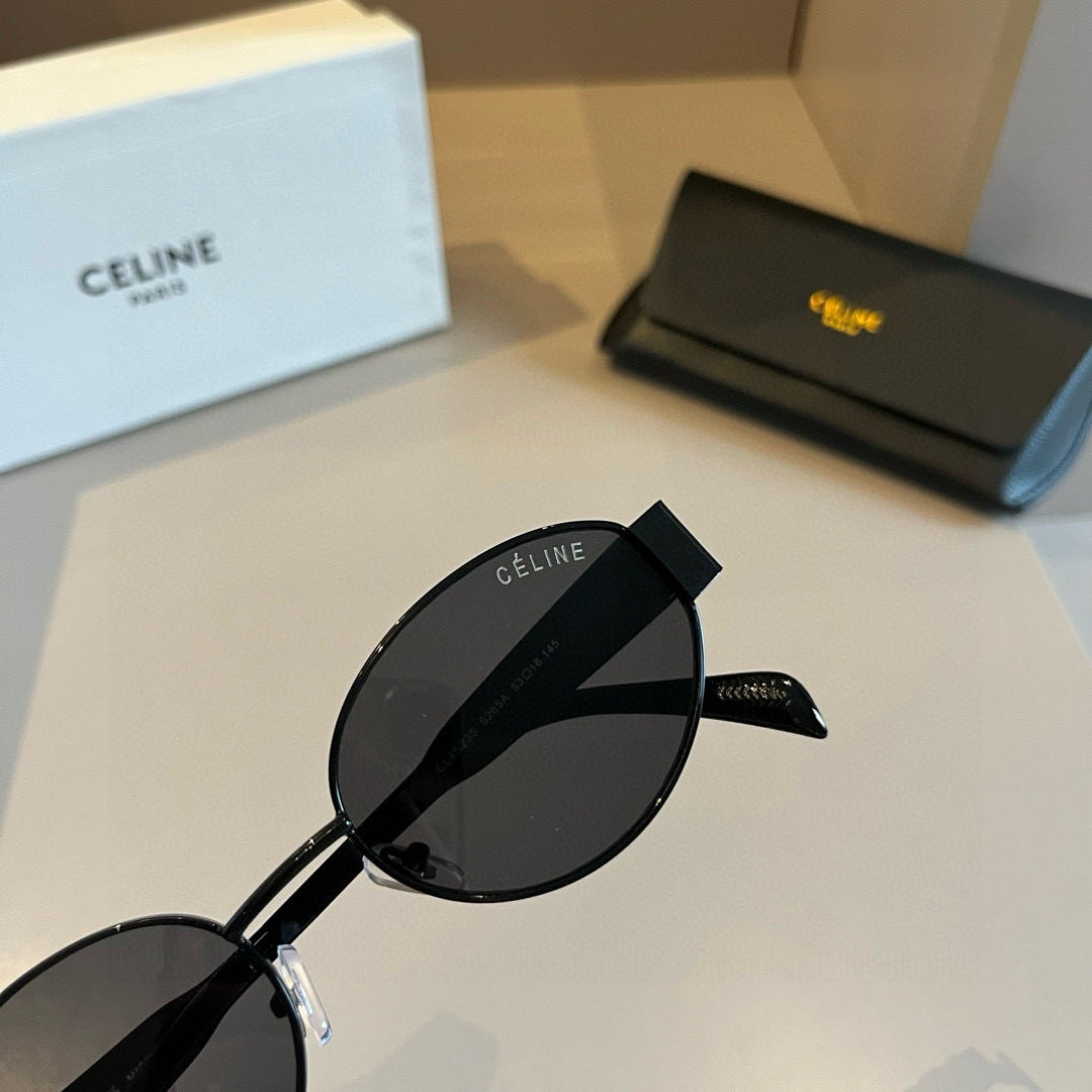 Celine Cat-Eye Silver Lens Sunglasses for Men & Women - 382522 - detail image 7