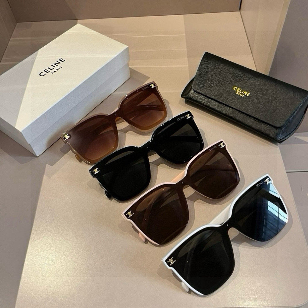 Celine Fashion Black Lens Sunglasses for Men & Women - 358315 - detail image 8