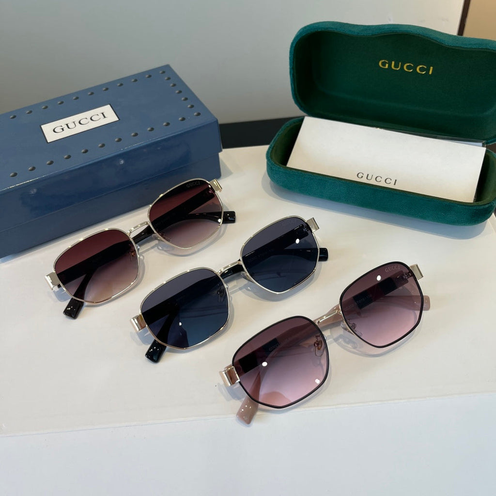 Gucci Oversized Silver Lens Sunglasses for Women - 997577 - detail image 10