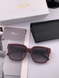 Dior D8304 Square Black Lens Sunglasses for Men & Women - 997967