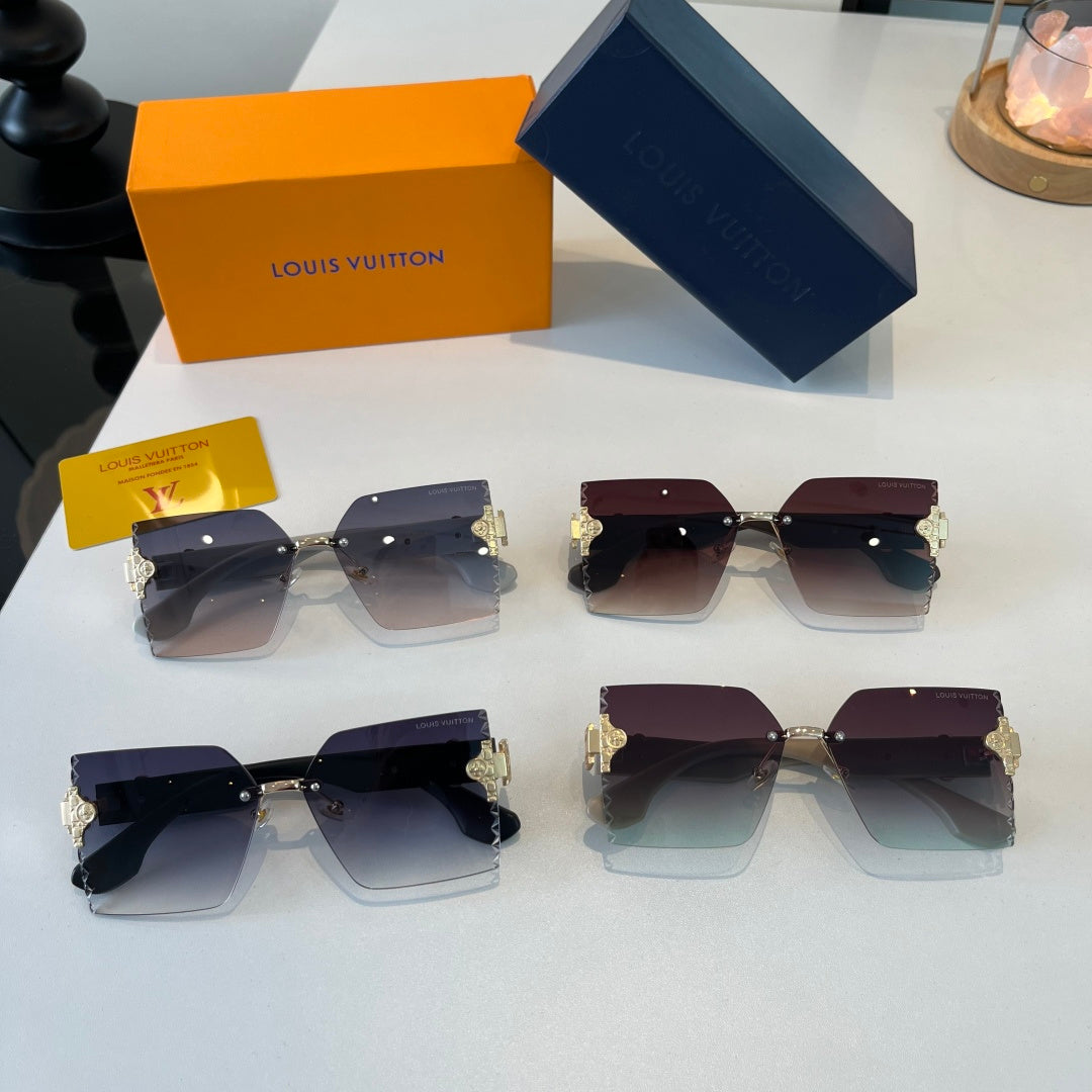 Louis Vuitton Fashion Red Lens Sunglasses for Women - detail image 12