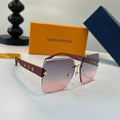 Louis Vuitton Fashion Silver Lens Sunglasses for Women - 493083