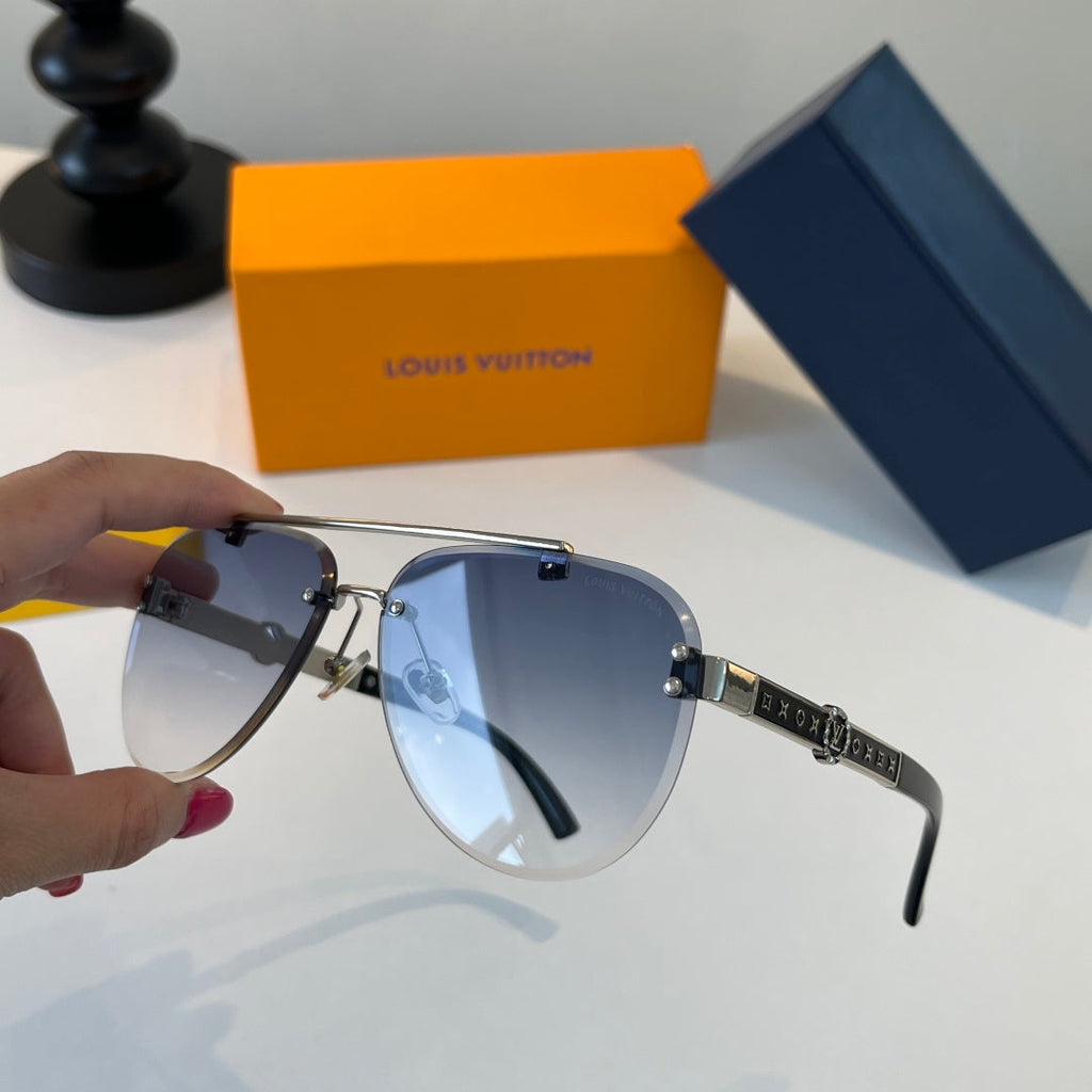 Louis Vuitton Fashion Silver Lens Sunglasses for Men & Women - 493085 - detail image 4