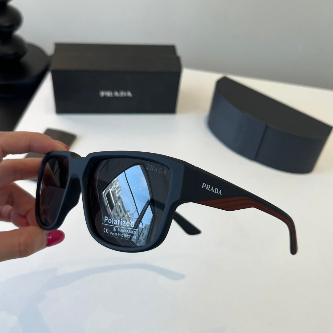 Prada Fashion Black Lens Sunglasses for Men & Women - 415738 - detail image 4