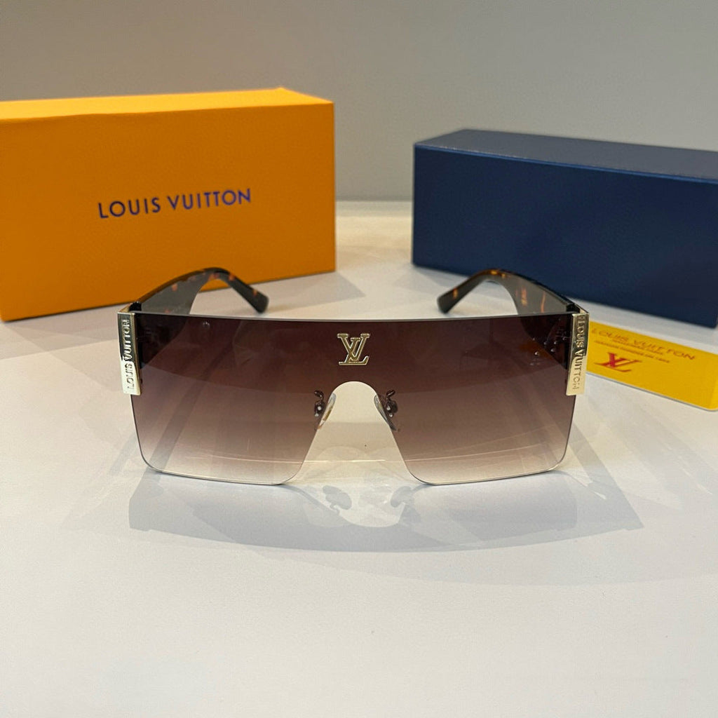 Louis Vuitton Metal Aviator Brown Lens Sunglasses for Men & Women - 464784 - detail image 2