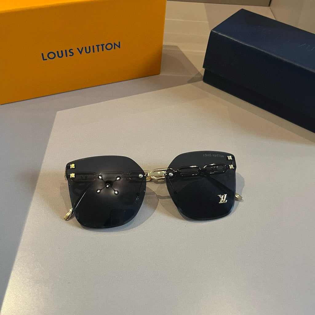 Louis Vuitton Fashion Gold Lens Sunglasses for Men & Women - 431134 - detail image 9