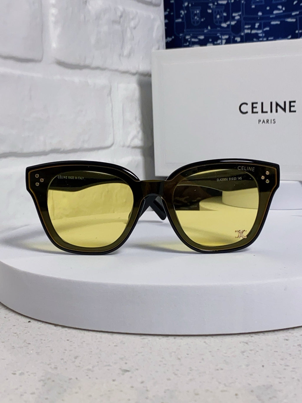 Celine Square Brown Lens Sunglasses for Men & Women - 398870 - detail image 2