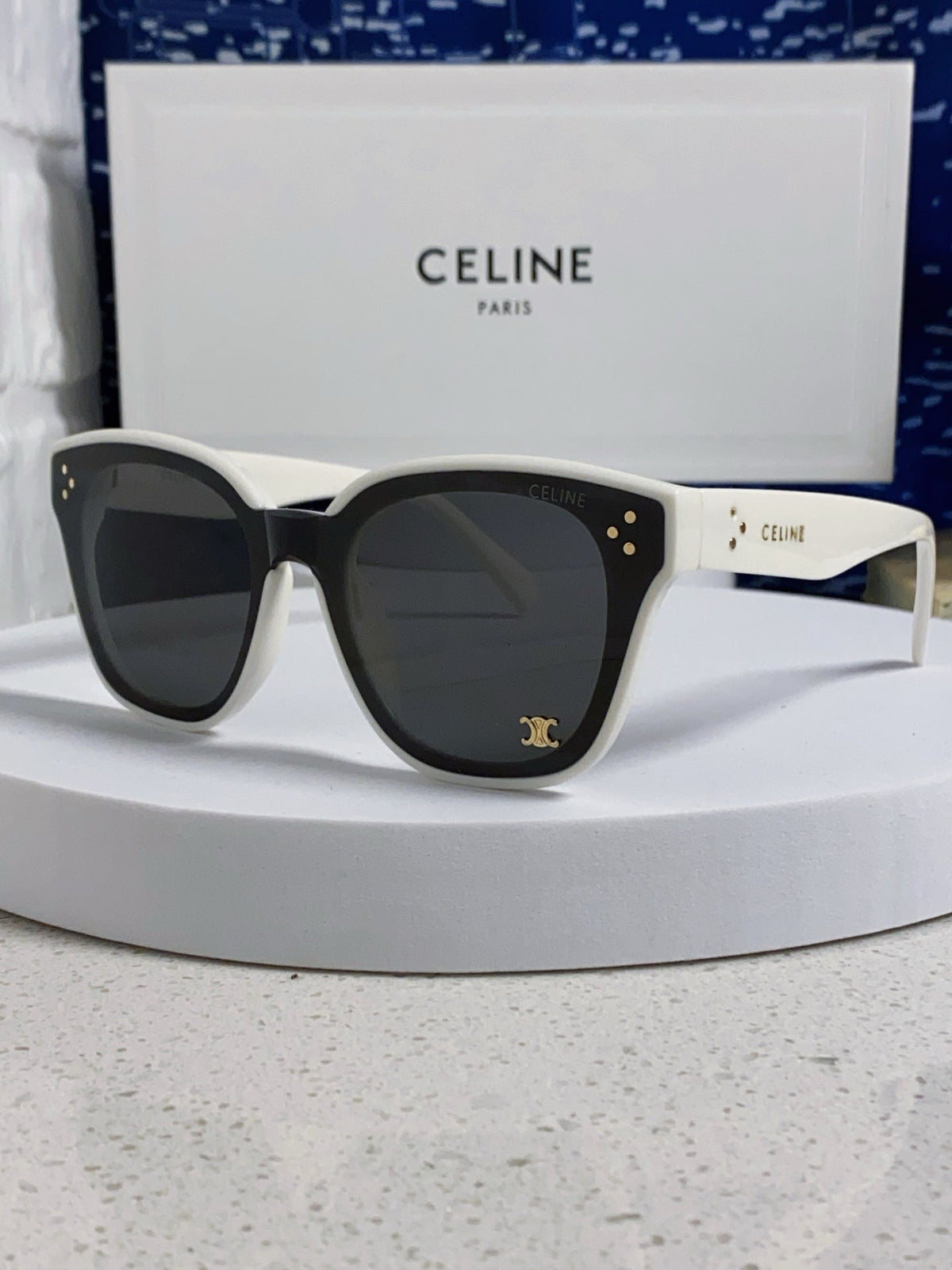 Celine Square Gray Lens Sunglasses for Men & Women - 158429