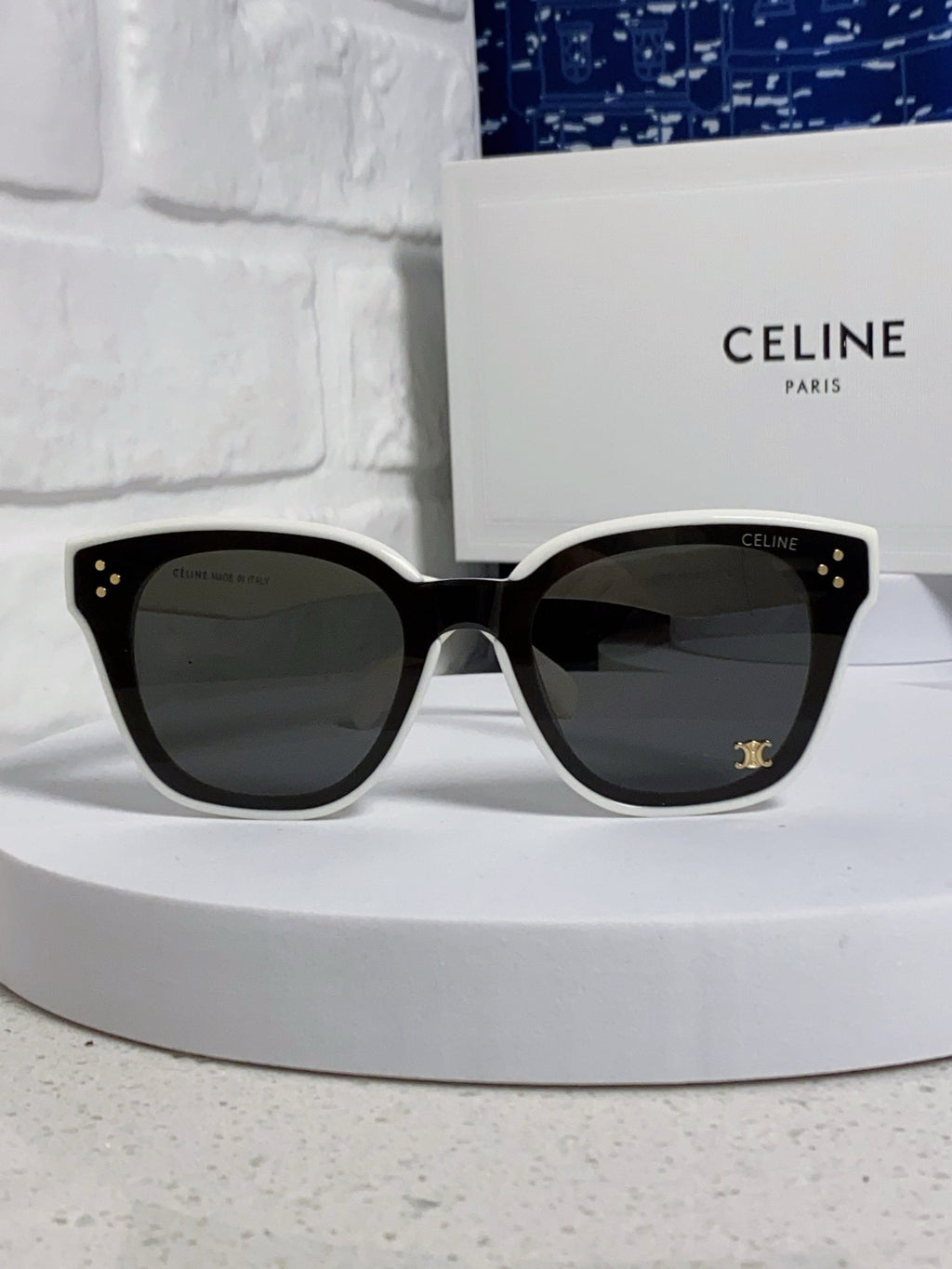 Celine Square Gray Lens Sunglasses for Men & Women - 158429 - detail image 2