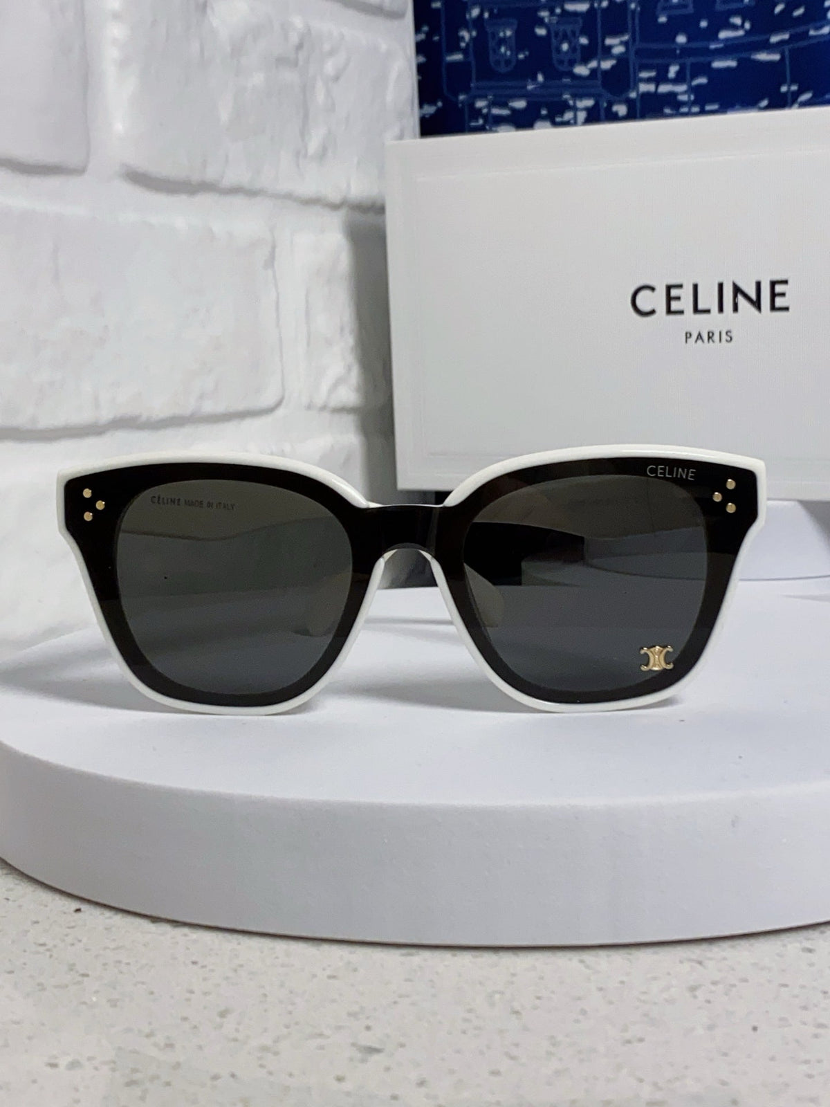 Celine Square Gray Lens Sunglasses for Men & Women - 158429 - detail image 2