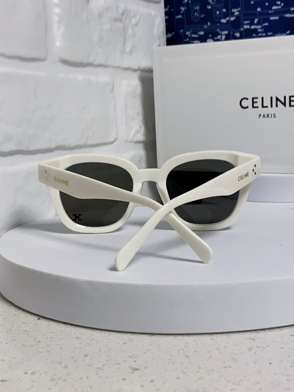 Celine Square Gray Lens Sunglasses for Men & Women - 158429 - detail image 3