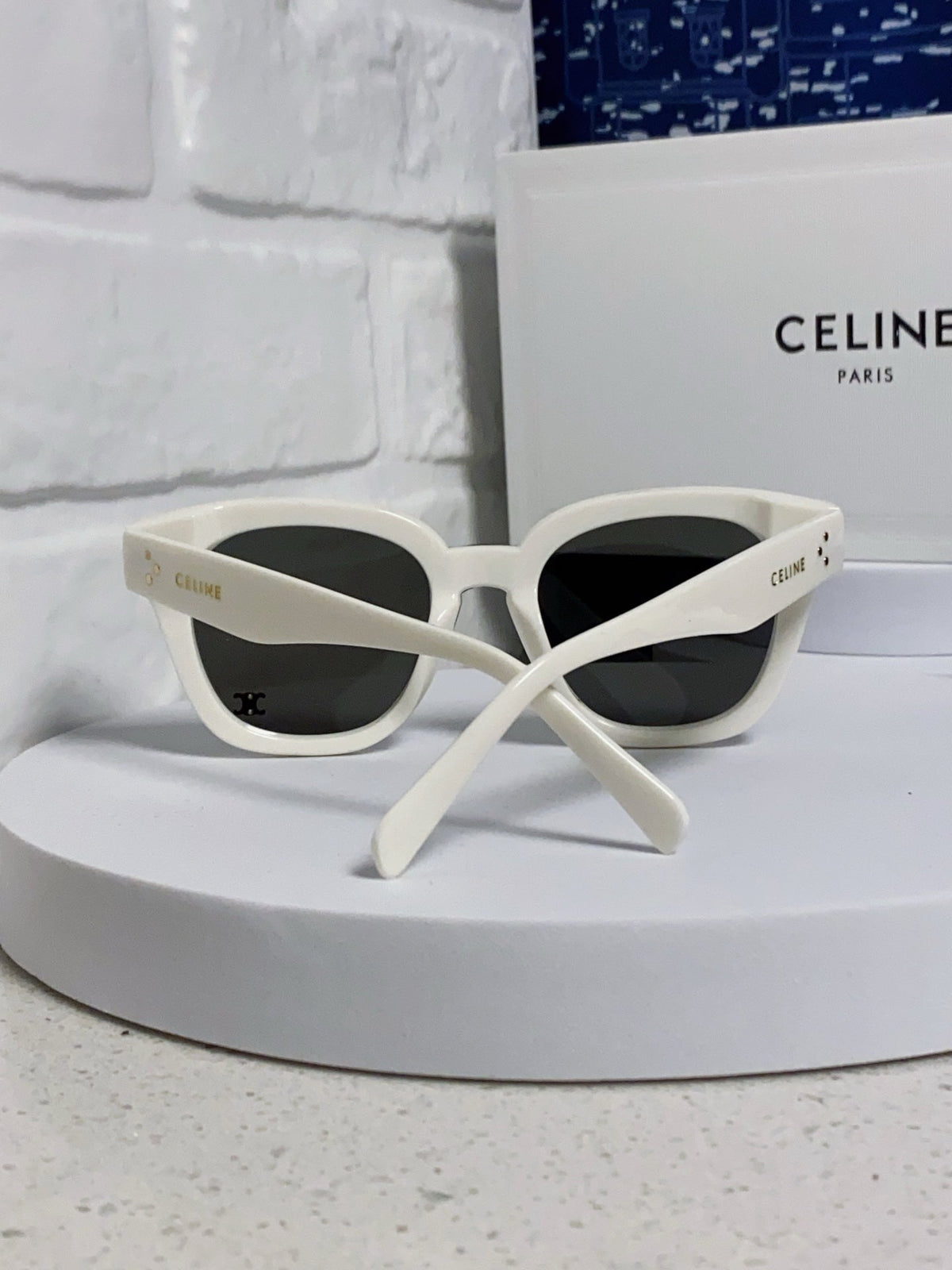Celine Square Gray Lens Sunglasses for Men & Women - 158429 - detail image 3