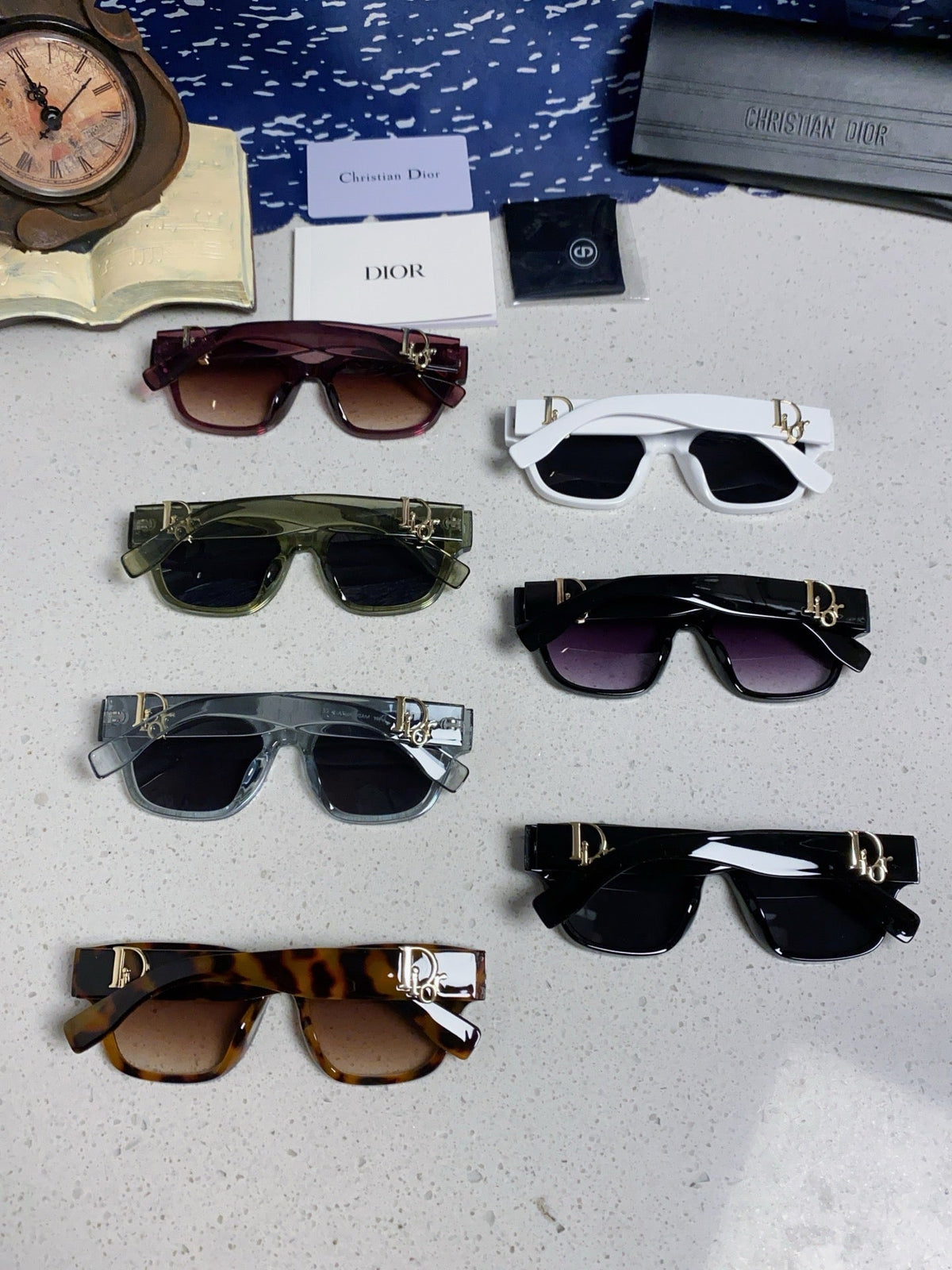 Dior Oversized Gray Lens Sunglasses for Women - detail image 11