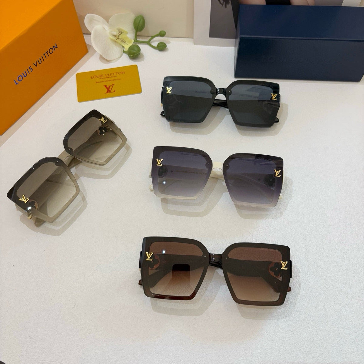 Louis Vuitton Oversized Silver Lens Sunglasses for Men & Women - 493138 - detail image 2