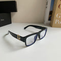 Dior Polarized Square Silver Lens Sunglasses for Men & Women - 358213