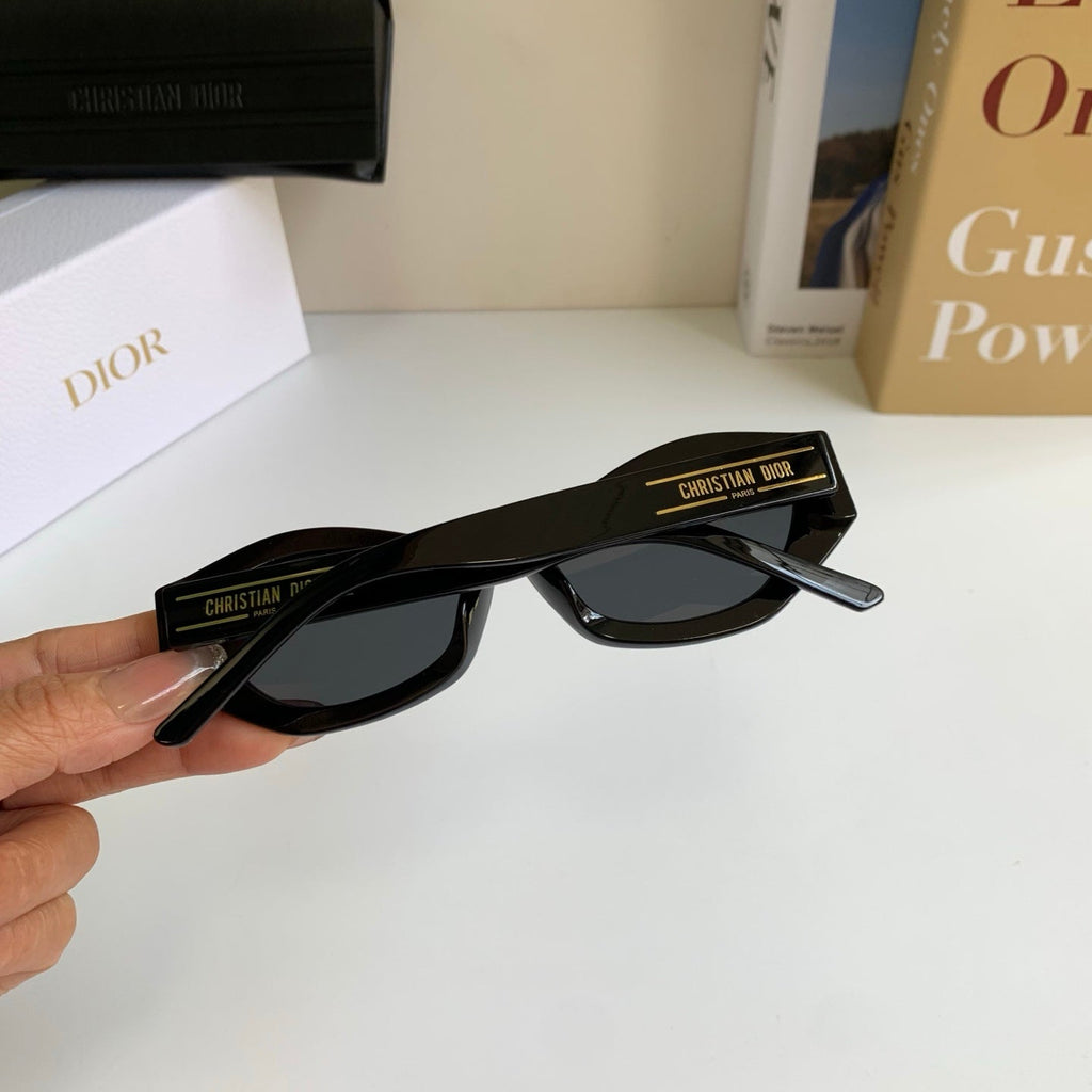 Dior Polarized Cat-Eye Black Lens Sunglasses for Men & Women - 382465 - detail image 8