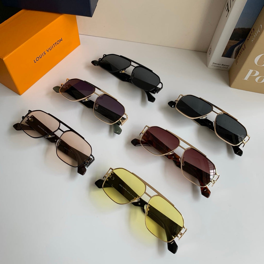 Louis Vuitton Metal Aviator Silver Lens Sunglasses for Men & Women - 493137 - detail image 9